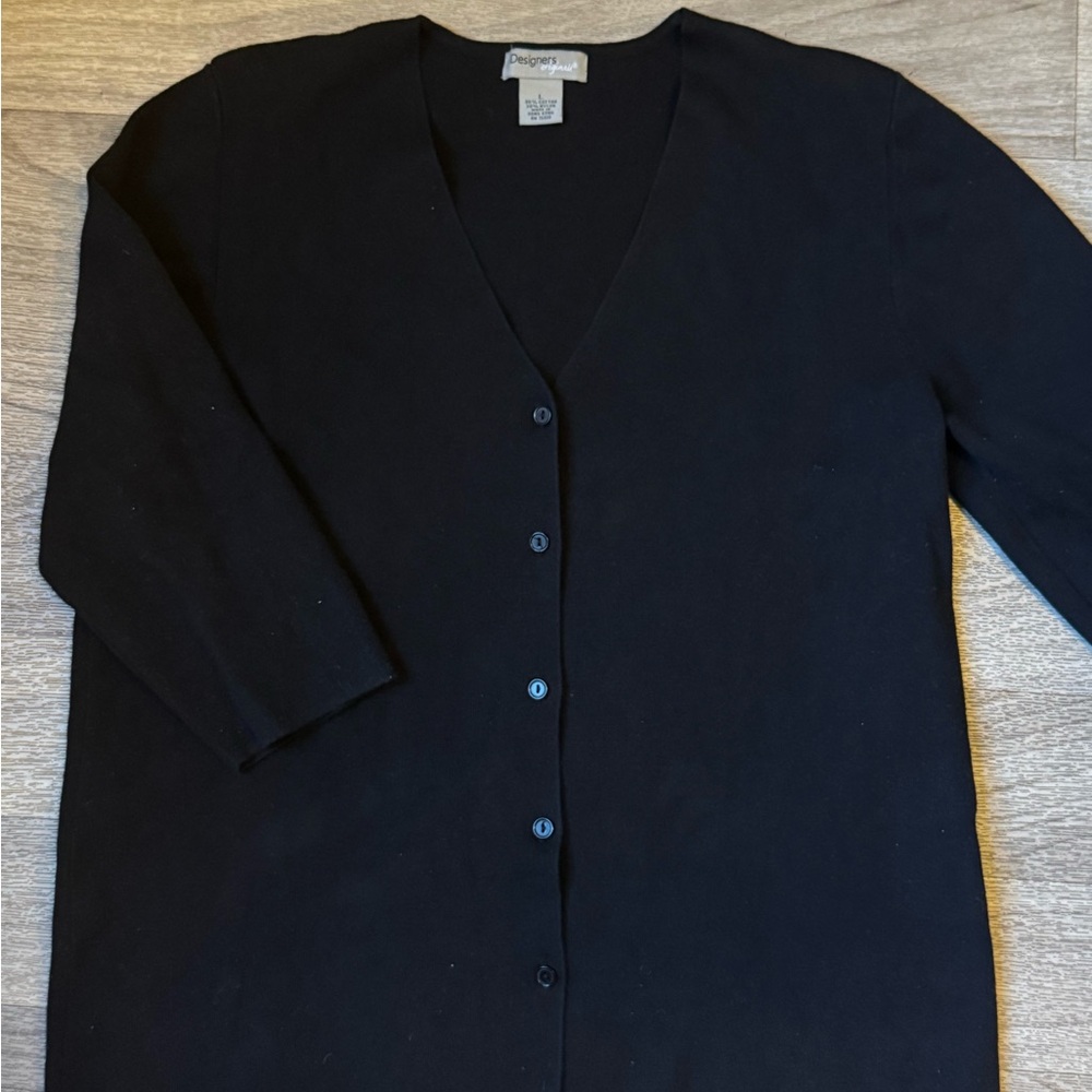 Designers Originals Black Knit Top L - Picture 4 of 6